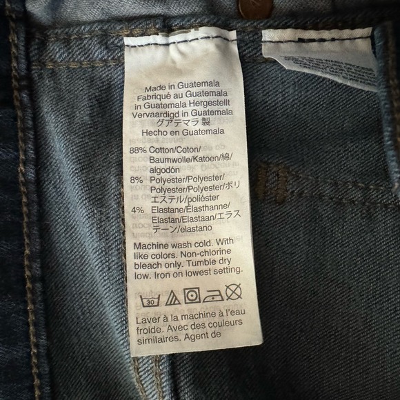 Madewell 10” High Rise Skinny Jeans Hayes Wash Sz 24P Petite - Picture 8 of 8